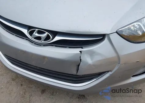 2013 Hyundai Elantra Gls из США, поврежденный, VIN KMHDH4AE1DU945402